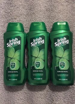 Irish Spring Body Wash Lot of 3