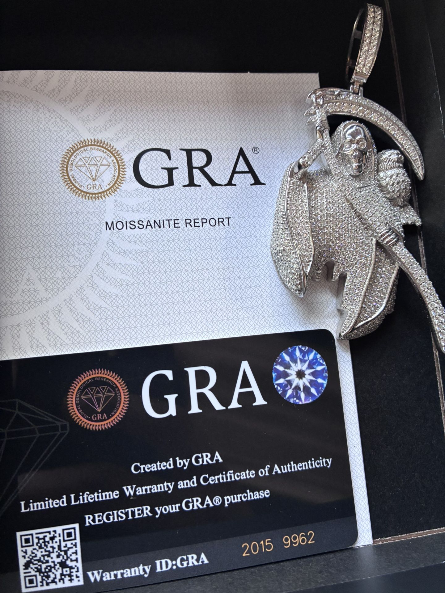 1.5 CT Moissanite Pendant