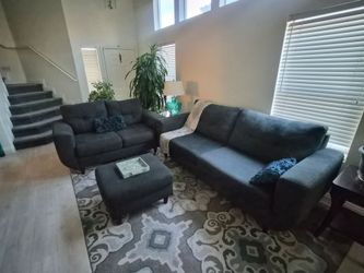 Sofa Set (Includes ottoman)
