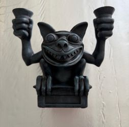 Disney Haunted Mansion gargoyle candle holder