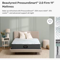 beautyrest Pressuresmart 2.0 11 Inch Mattress Twin 
