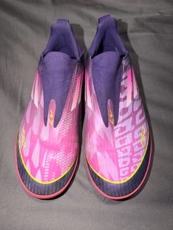 adidas Junior F50 League Laceless "Lamine Yamal" Indoor Soccer Shoes