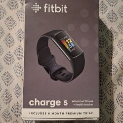 Fitbit Charge 5 Health Tracker: New Never Used