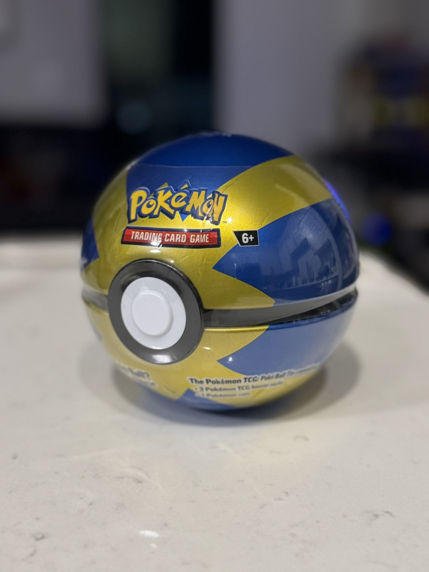 2024 Pokemon - Poke Ball Trading Card Tin - Moon Ball New Factory Sealed