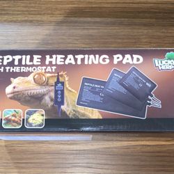 Reptile Heating Pad W/ Digital Thermostat - 24W Adjustable Temperature Control