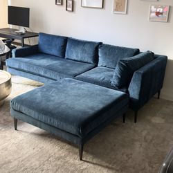 West Elm Andes L-Shape Sectional 94’