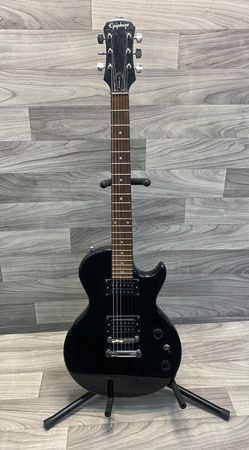 1985 Epiphone Les Paul Electric Guitar – Made in Korea – Black Finish (A1D016844)