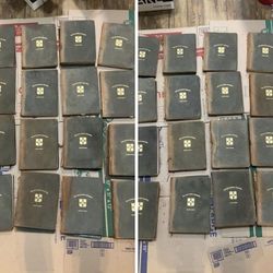 Leather set 1911 Encyclopedia Britannica 11th Edition / 1922 New Edition REPAIR