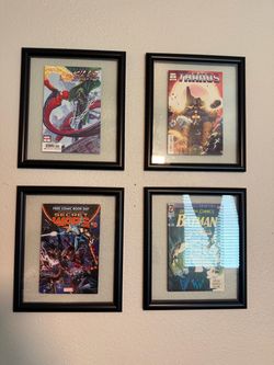 Frames for comics and other stuff set of 4