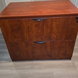 Basyx .Laminate 2 Drawer Lateral File  Cabinet