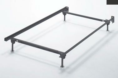 Dark brown snap on full-size bedframe #2.