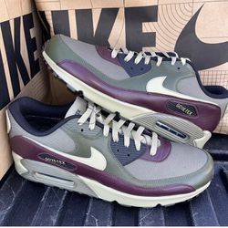 11.5M - [NEW] Men's Nike Air Max 90 GTX Shoes Olive FD5810-200