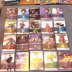 Lot Of 50 Random 2016 Final Fantasy Cards With Holo All For $25