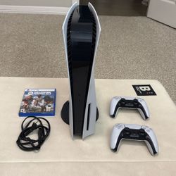 PS5 OG Disk With 2 Controllers
