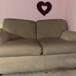 Free Cozy Couch With Removable/washable Cushions And Armrest Covers