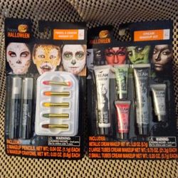 X2 SETS Pencil And Crayon Makeup Kit And Second Kit Cream Makeup Kit