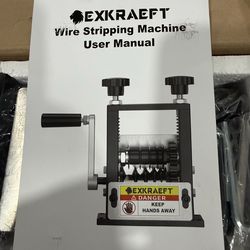 EXKRAEFT Wire Stripping Machine Brand New ( open box)