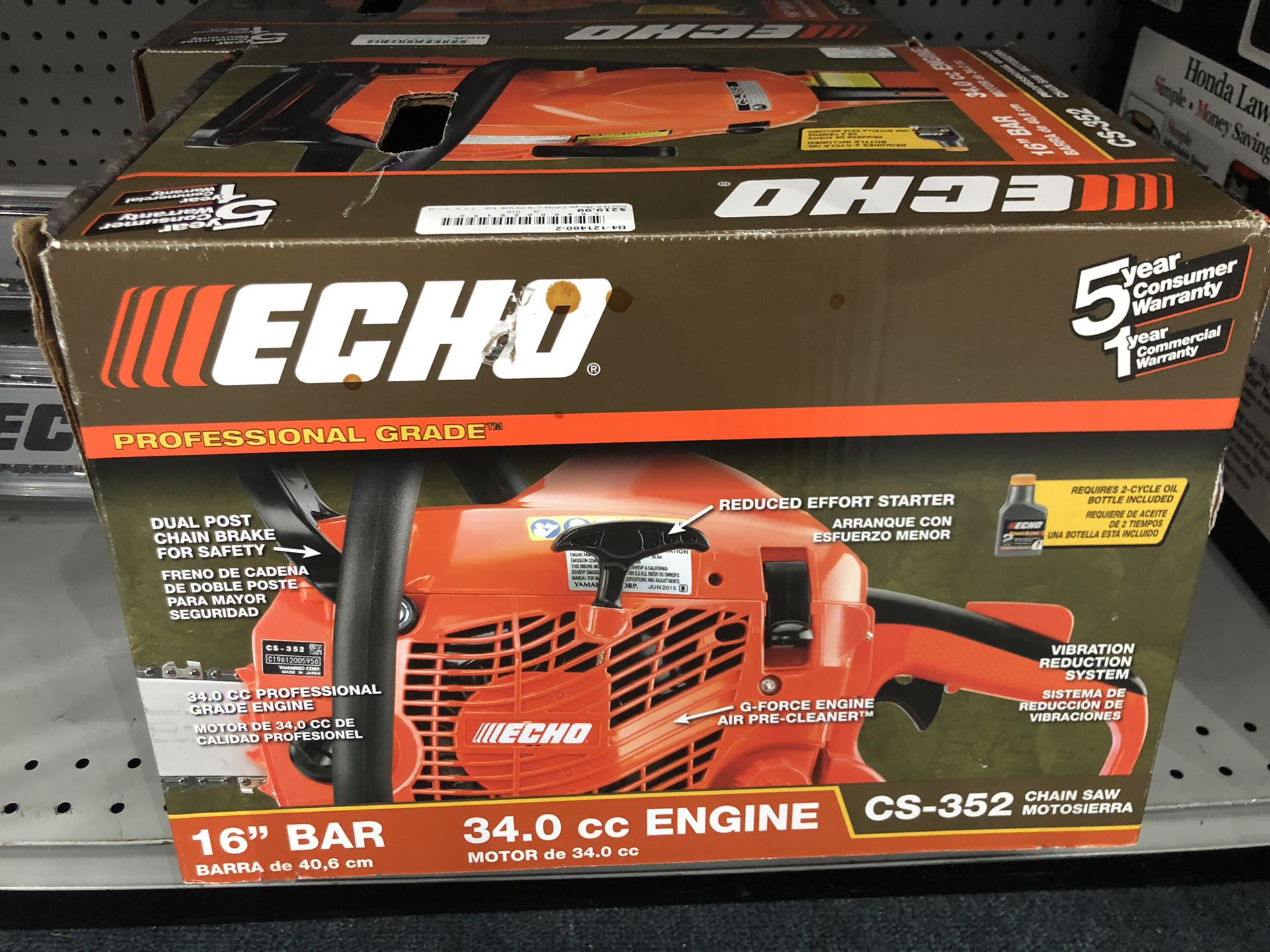 Echo chainsaw new