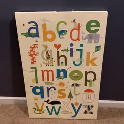 Alphabet canvas