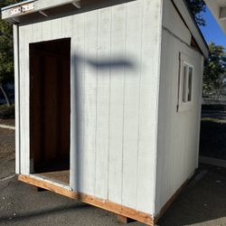 Wood Shed 8x8 Size