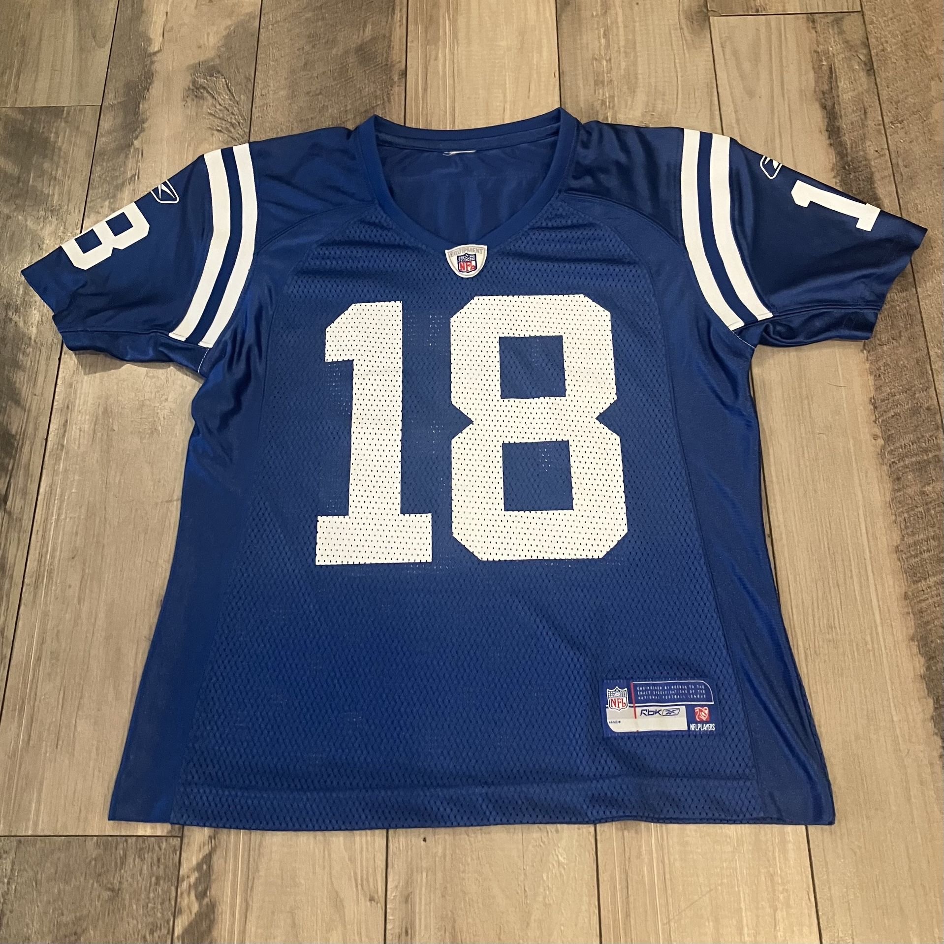 2005-06 Reebok women’s Indianapolis Colts Peyton Manning #18 Reebok On Field NFL Jersey