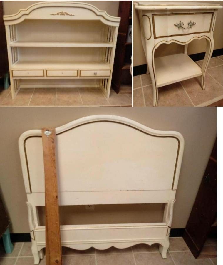 French provincial bedroom set (read ad)