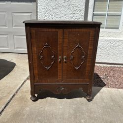 Antique Radio Cabinet, Cabinet ONLY