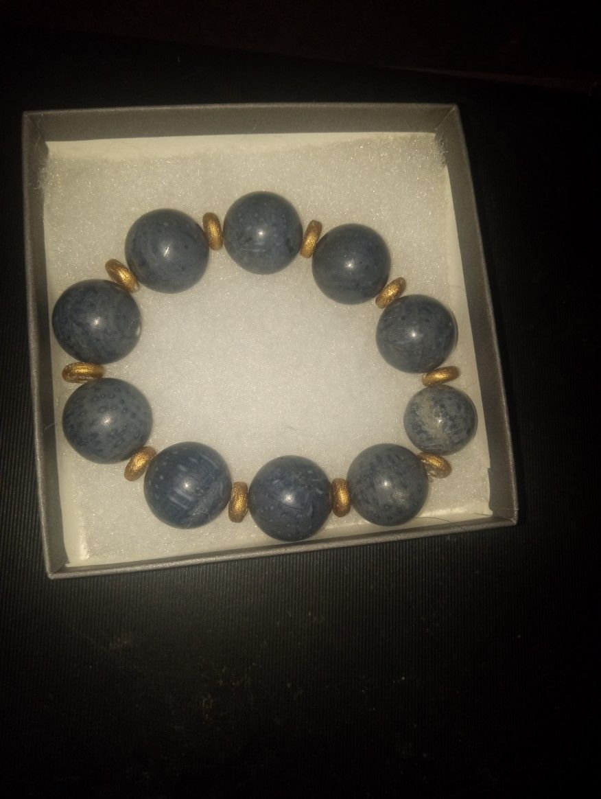 Blue Stone Bracelet 