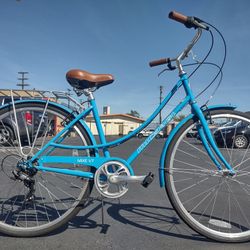 Step Through Hybrid Bike 