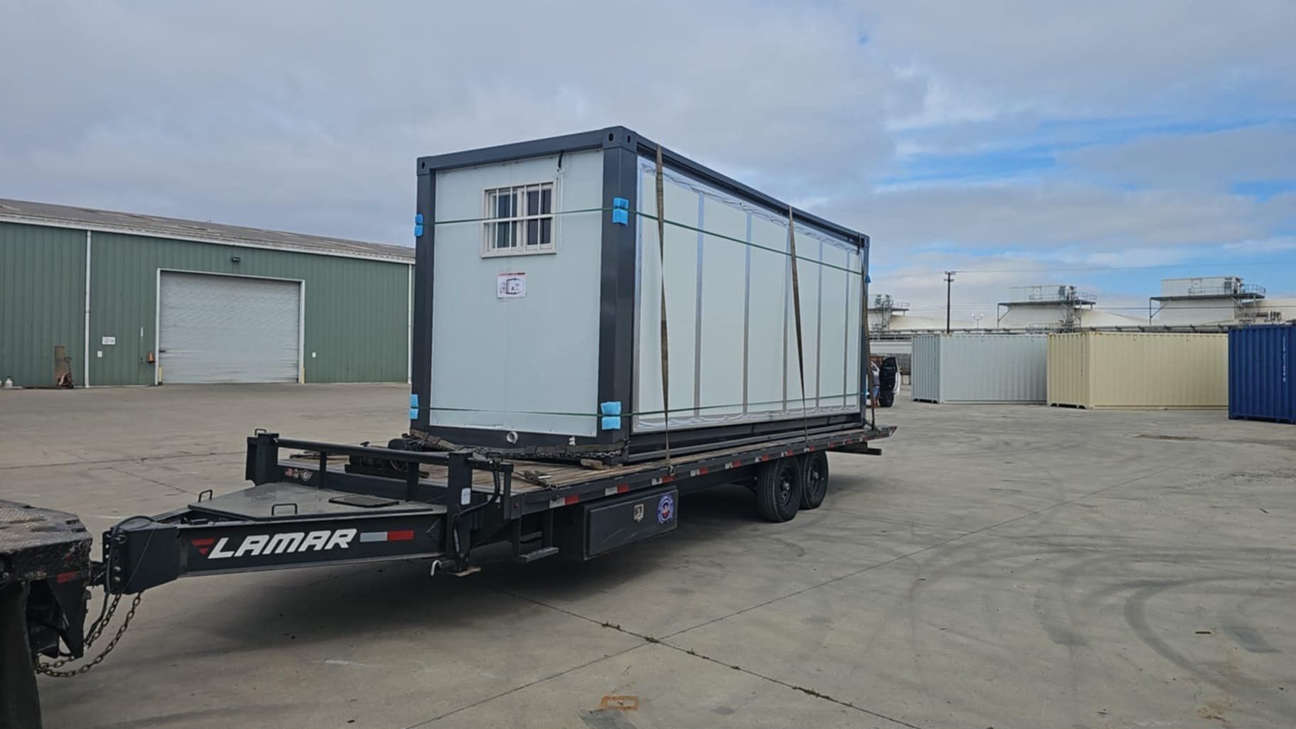 5TH WHEEL CONTAINER TRAILER DUALLY