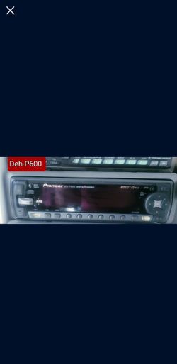 Old School Pioneer DEH-P6000 Head Unit