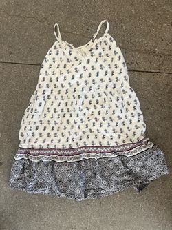 4T/like new/kids gap /Floral Tiered Mini Dress Spaghetti Straps