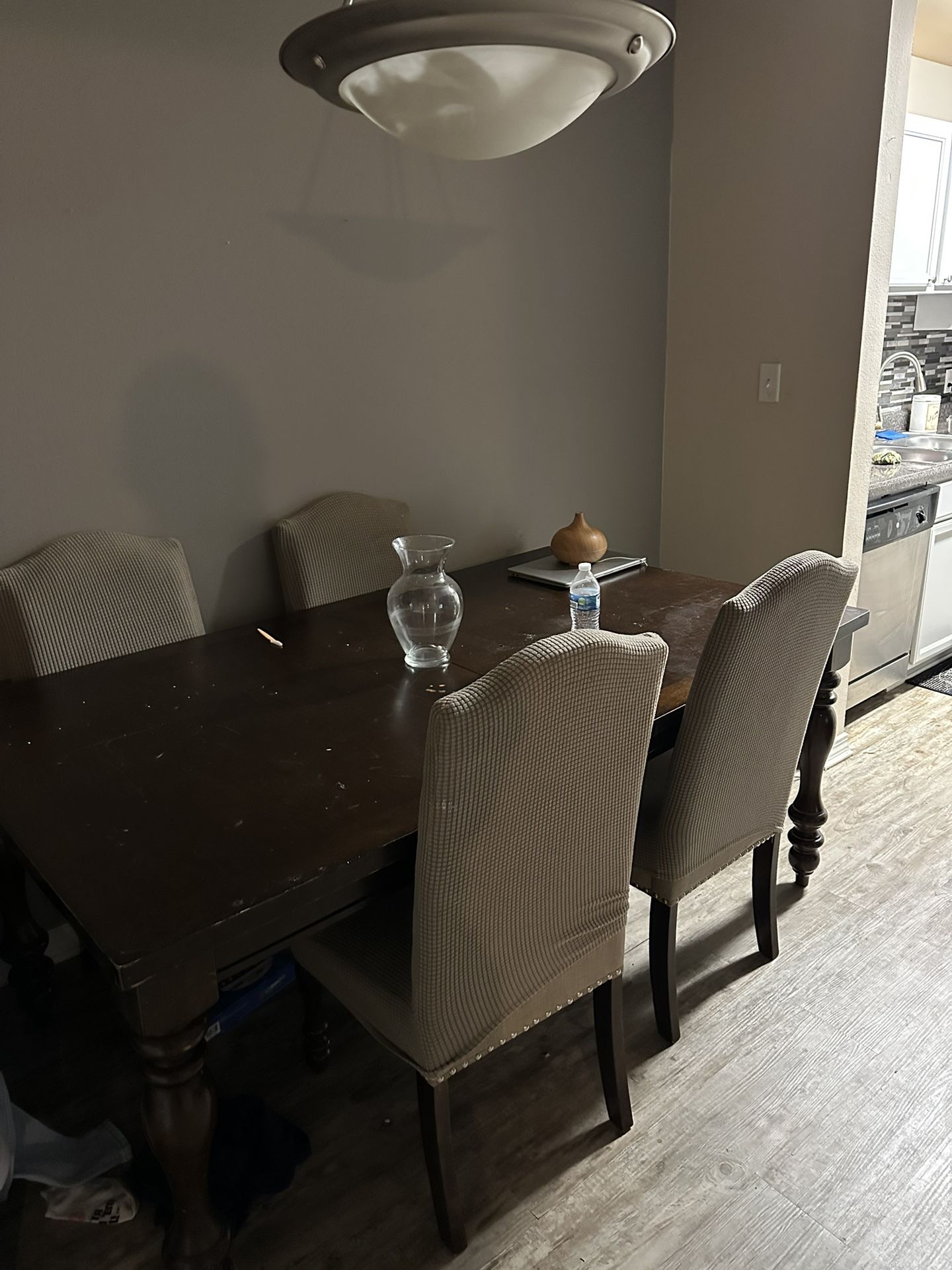 Dining Room Table And 4 Chairs