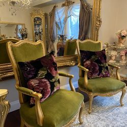 Very  Gorgeous  2 Victorian Chairs  Only 