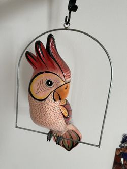 Paper - Mache Cockatiel/Parrot