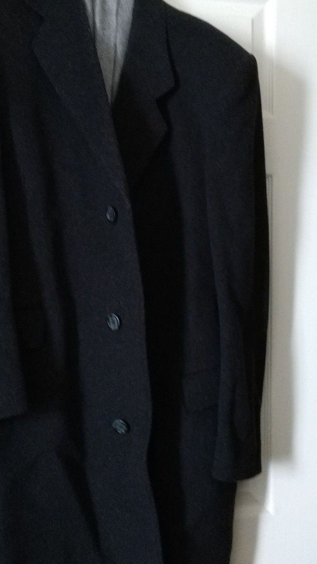 Men's cashmere suit coat
