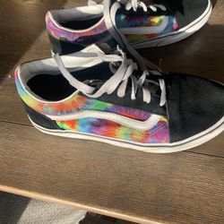Tie Dye Vans 