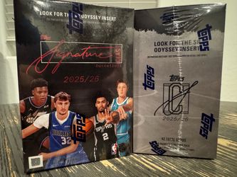 2025-26 Topps Signature Class Basketball Blasters - SEALED