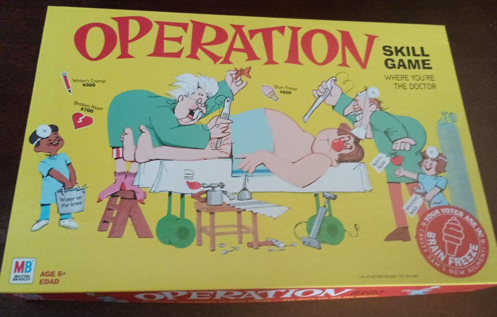 Operation Game. Complete. Like New. Board Game. 2003 Edition. 