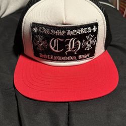 Chrome Hearts CH Hollywood Trucker Hat