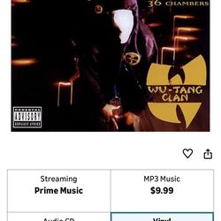 Wu-Tang Clan – Enter the Wu-Tang (36 Chambers) Vinyl