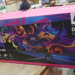 MSI MPG 491CQP QD-OLED 49" DQHD, 144Hz, Curved Gaming Monitor 0,03 msGtc new .
