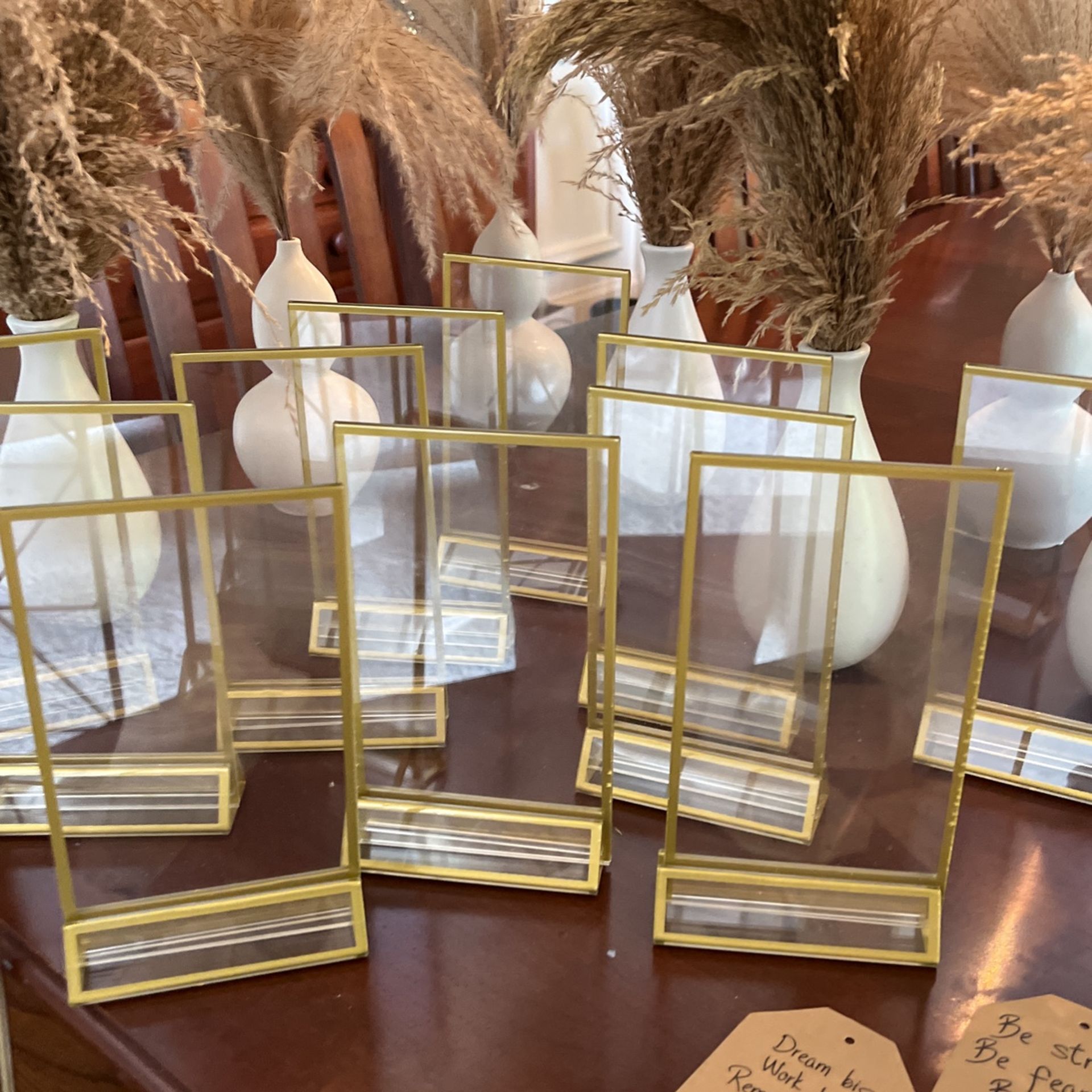 Boho Centerpieces And Frames