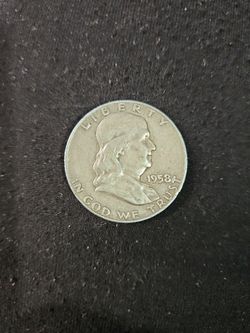 1958-D   Franklin Half Dollor 