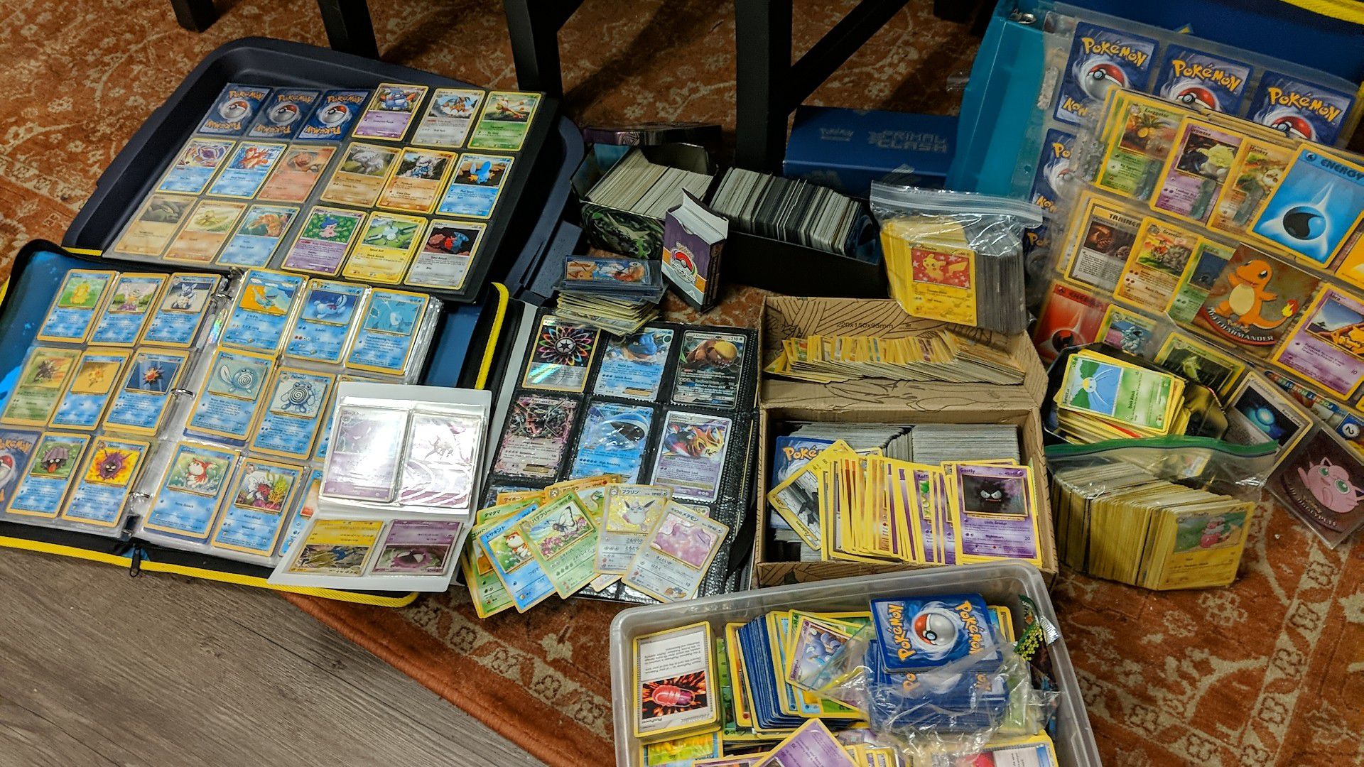 Huge Pokemon card lot!
