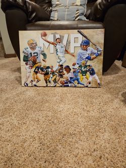 Canvas Wisconsin Sport MVP Athletes