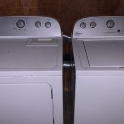 Whirlpool Washer Dryer Set 100$