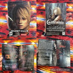 Silent Hill 3 III PS2 Playstation 2 Instruction MANUAL ONLY!