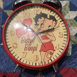 Betty Boop clock
