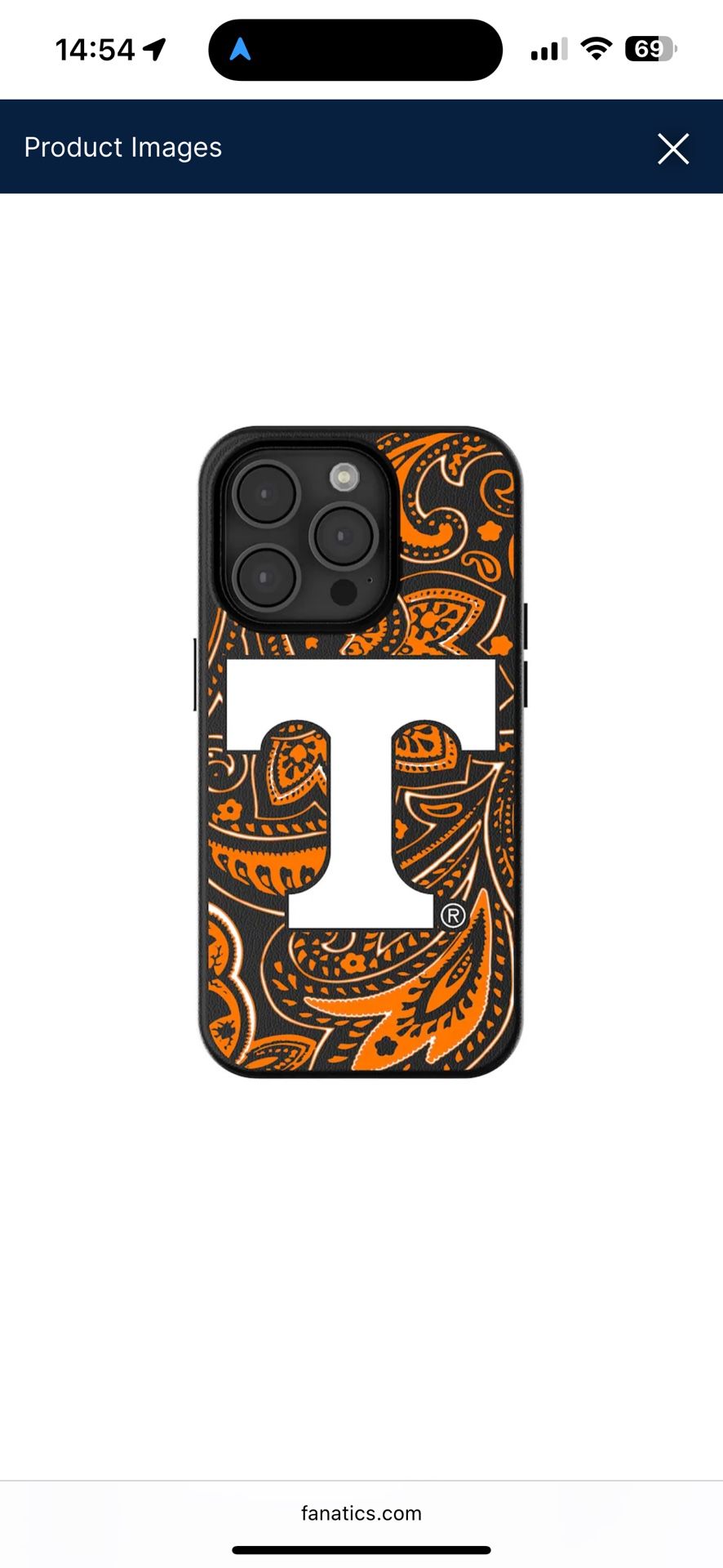 tennessee volunteers Paisley iphone 16 pro max magnetic case